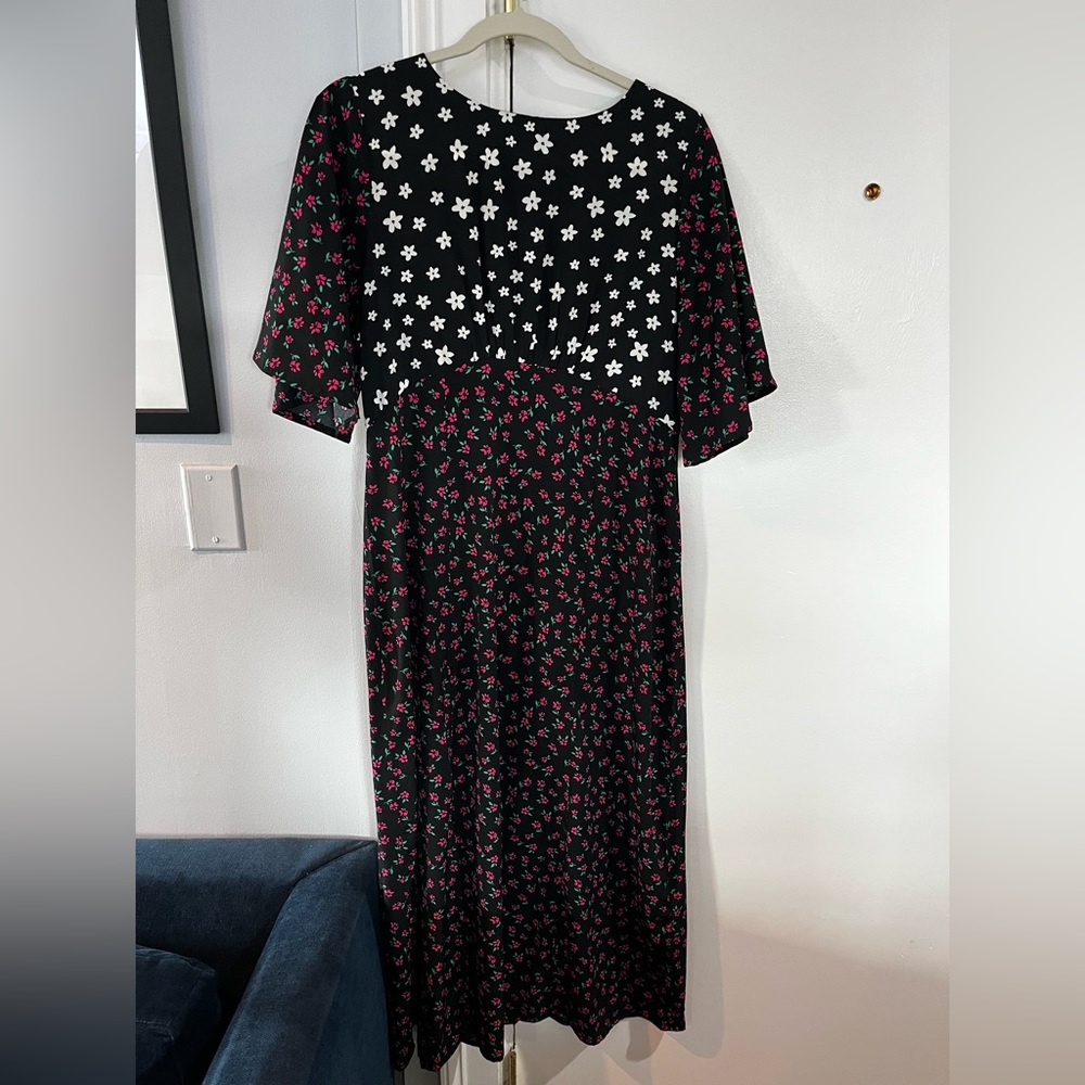Violet Romance midi dress